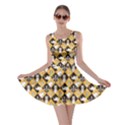 Brown Pattern with Circus Performers fors Pattern Fills Web Pag Skater Dress View1