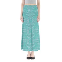 Mint Aztec Maxi Skirt