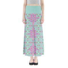 Mint Tribal 2 Maxi Skirt