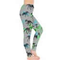 Gray Dinosaur Bone Leggings  View4