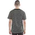 Dark Cannabis Leafs With Skulls Pattern Men s Sport Mesh Tee View2