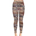 Brown In the African Style Women s Leggings View1