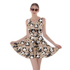 Mocha Panda Skater Dress