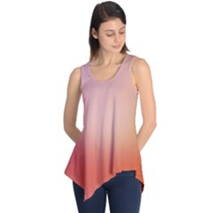 Orange Gradient Tie Dye Tunic Top