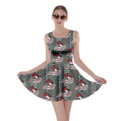 Skull 8 Skater Dress