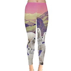 Polar Bear Leggings  by CoolDesigns