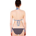 Blue Elephants Pattern Bikini Set View2