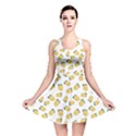 Yellow Pattern Lemon Reversible Skater Dress View1