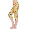 Colorful Vegetables Pattern Capri Leggings View3