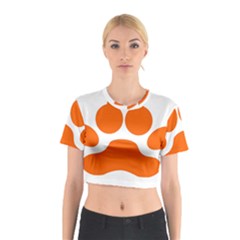 Bear Paw Cotton Crop Top