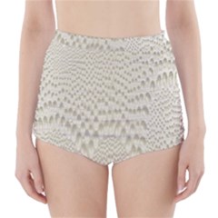 Coral X Ray Rendering Hinges Structure Kinematics High-waisted Bikini Bottoms