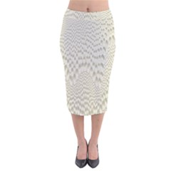 Coral X Ray Rendering Hinges Structure Kinematics Velvet Midi Pencil Skirt