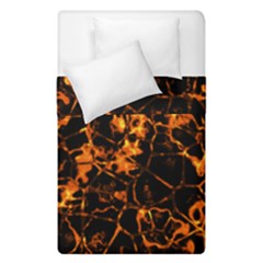 Fiery Ground Duvet Cover Double Side (single Size) by Alisyart