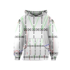 Formula Line Hubbard Model Applied Exist Kids  Pullover Hoodie by Alisyart