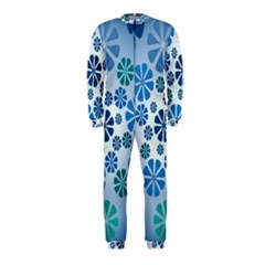 Geometric Flower Stair Onepiece Jumpsuit (kids) by Alisyart