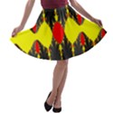 Hyperbolic Complack  Dynamic A-line Skater Skirt View1