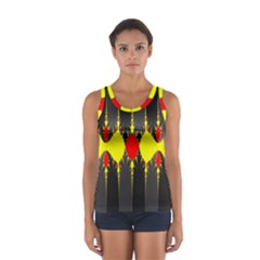 Hyperbolic Complack  Dynamic Women s Sport Tank Top  by Alisyart