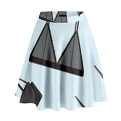 Grown Ups Guide To Underwear Opener Black Blue High Waist Skirt