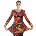 Lava Active Volcano Nature Long Sleeve Tunic  View1