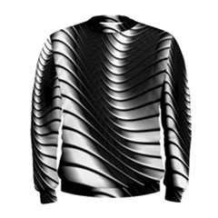 Metallic Waves Men s Sweatshirt by Alisyart