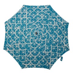 Lime Blue Star Circle Hook Handle Umbrellas (small)
