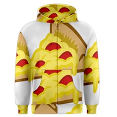 Pasta Salad Pizza Cheese Men s Zipper Hoodie