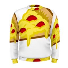 Pasta Salad Pizza Cheese Men s Sweatshirt by Alisyart