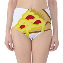 Pasta Salad Pizza Cheese High-waist Bikini Bottoms