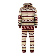 Pattern Tribal Triangle Hooded Jumpsuit (kids)