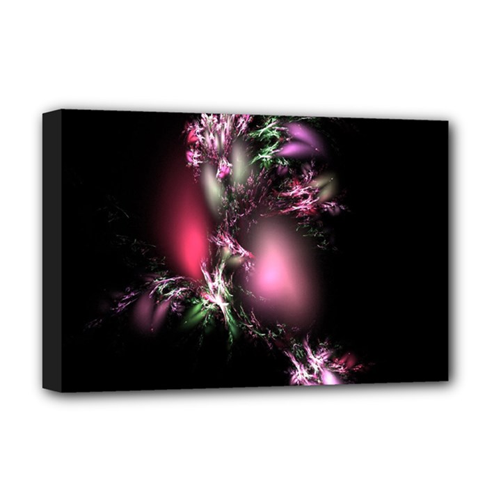 Colour Of Nature Fractal A Nice Fractal Coloured Garden Deluxe Canvas 18  x 12  