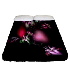 Colour Of Nature Fractal A Nice Fractal Coloured Garden Fitted Sheet (queen Size) by Simbadda