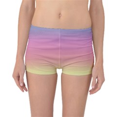 Watercolor Paper Rainbow Colors Boyleg Bikini Bottoms by Simbadda