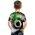 Fractal Universe Computer Graphic Kids  Sport Mesh Tee View2