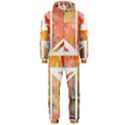 Union Jack Abstract Watercolour Painting Hooded Jumpsuit (Men)  View1