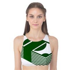 Rich Dollar Money Green Tank Bikini Top by Alisyart