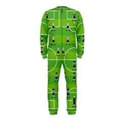 Soccer Field Football Sport Onepiece Jumpsuit (kids) by Alisyart