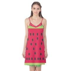 Watermelon Fan Red Green Fruit Camis Nightgown