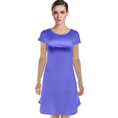 Leftroom Normal Purple Cap Sleeve Nightdress