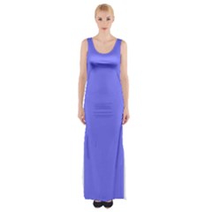 Leftroom Normal Purple Maxi Thigh Split Dress by Alisyart
