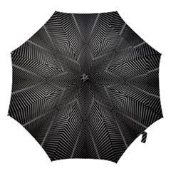 Abstract Of Shutter Lines Hook Handle Umbrellas (small) by Simbadda