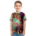 Alien World Digital Computer Graphic Kids  Sport Mesh Tee View1