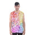 Colorful Colors Digital Pattern Men s Basketball Tank Top View1