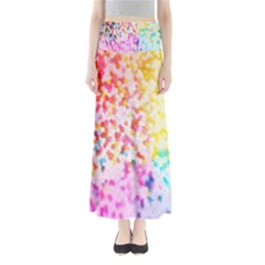 Colorful Colors Digital Pattern Maxi Skirts by Simbadda