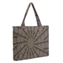 Abstract Image Showing Moiré Pattern Medium Zipper Tote Bag View2