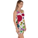 Color Ball Sleeveless Bodycon Dress View3