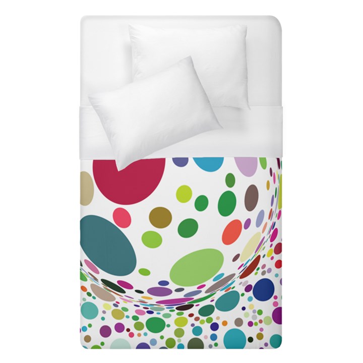 Color Ball Duvet Cover (Single Size)