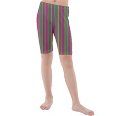 Lines Kids  Mid Length Swim Shorts