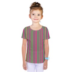 Lines Kids  One Piece Tee