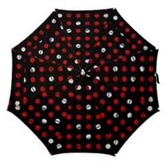 Polka Dots  Straight Umbrellas by Valentinaart