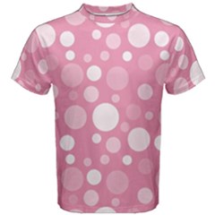 Polka Dots Men s Cotton Tee by Valentinaart